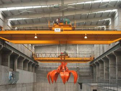 黑龍江雙梁抓斗起重機